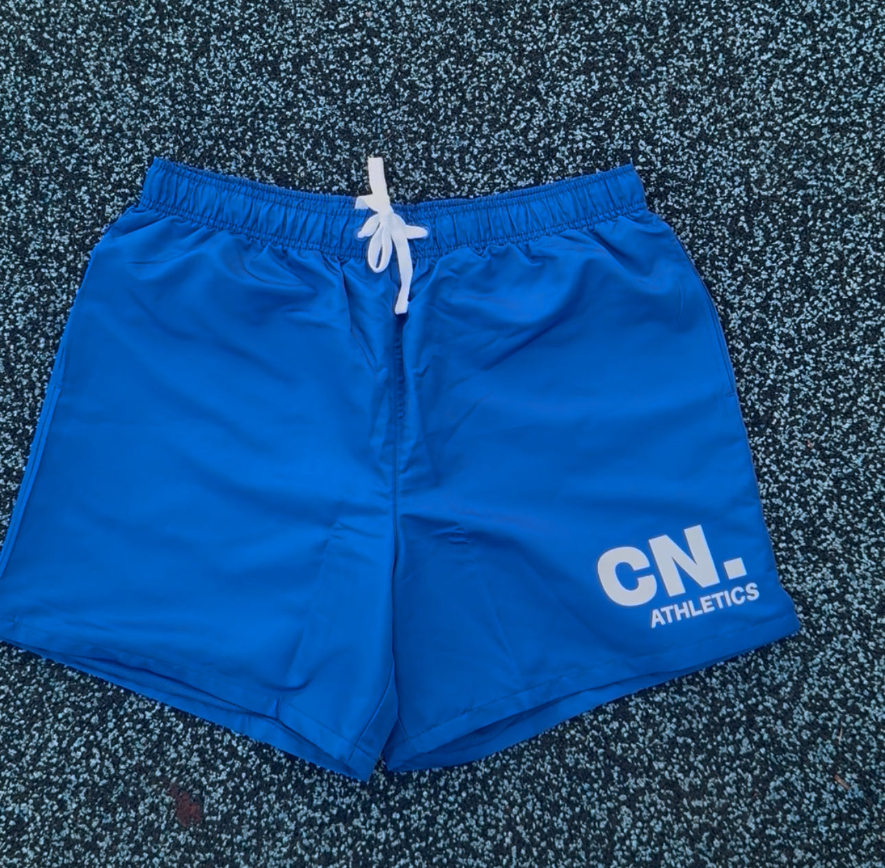 Christopher Nicole reflective activite wear shorts