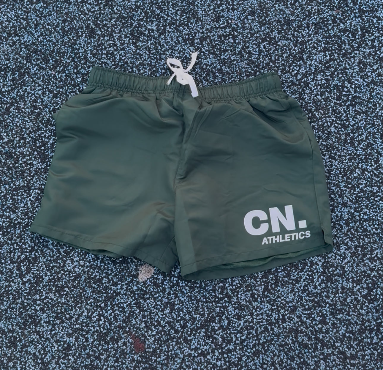 Christopher Nicole reflective activewear shorts