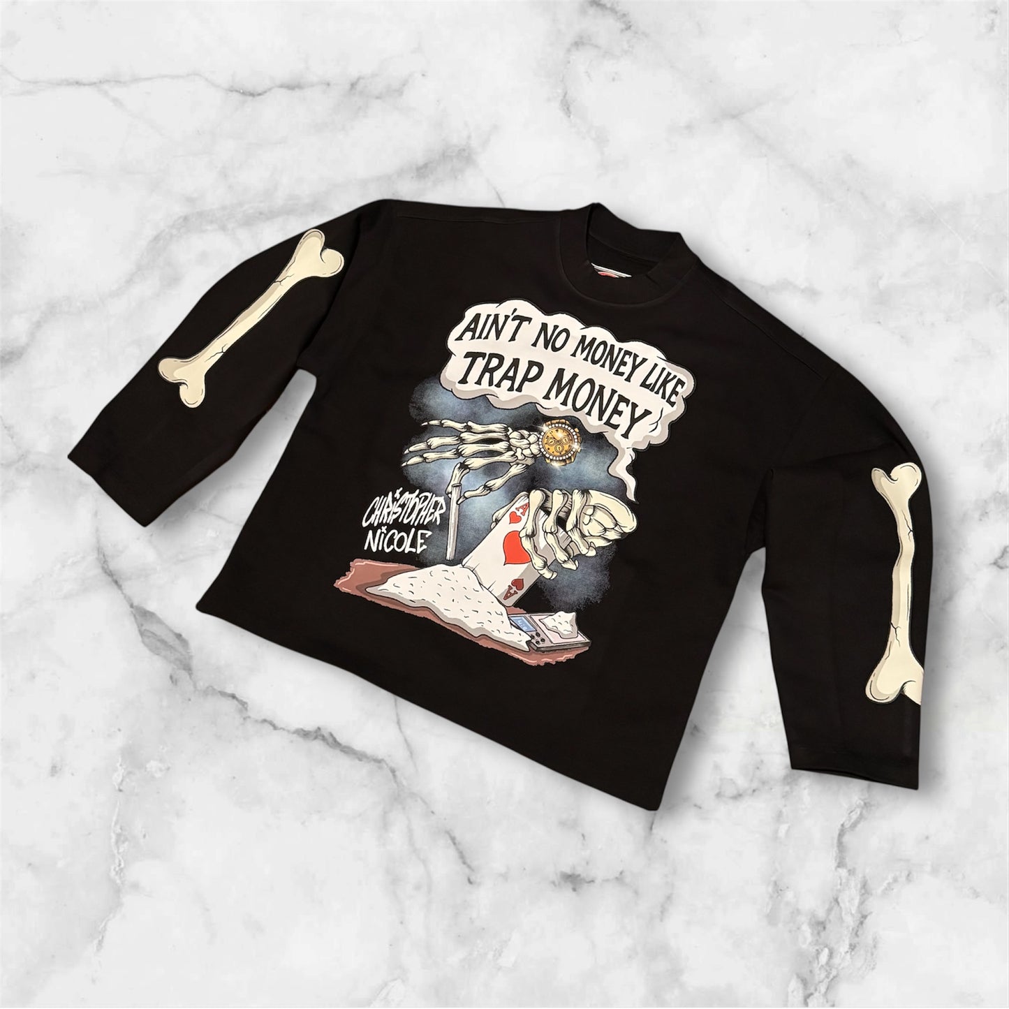 “Ain’t no money like trap money” drop