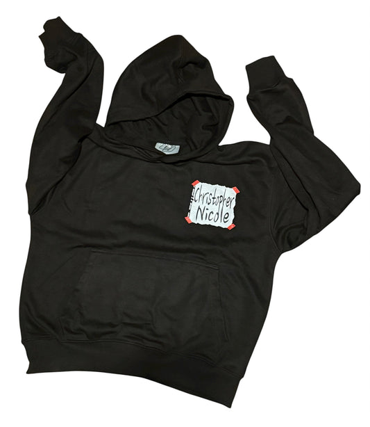 “Get up we ain’t rich yet” hoodies. Christopher Nicole