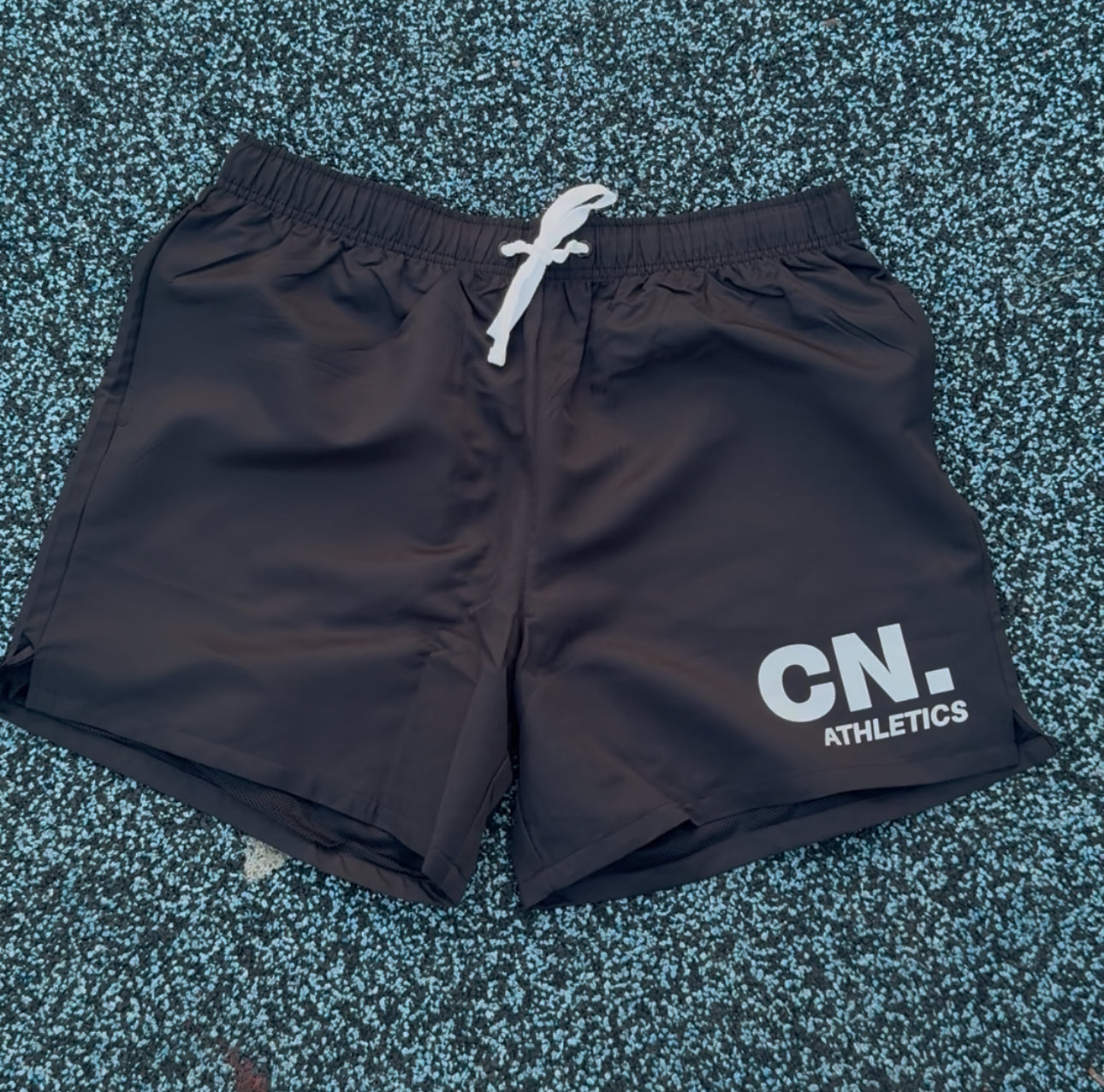 Christopher Nicole reflective activewear shorts