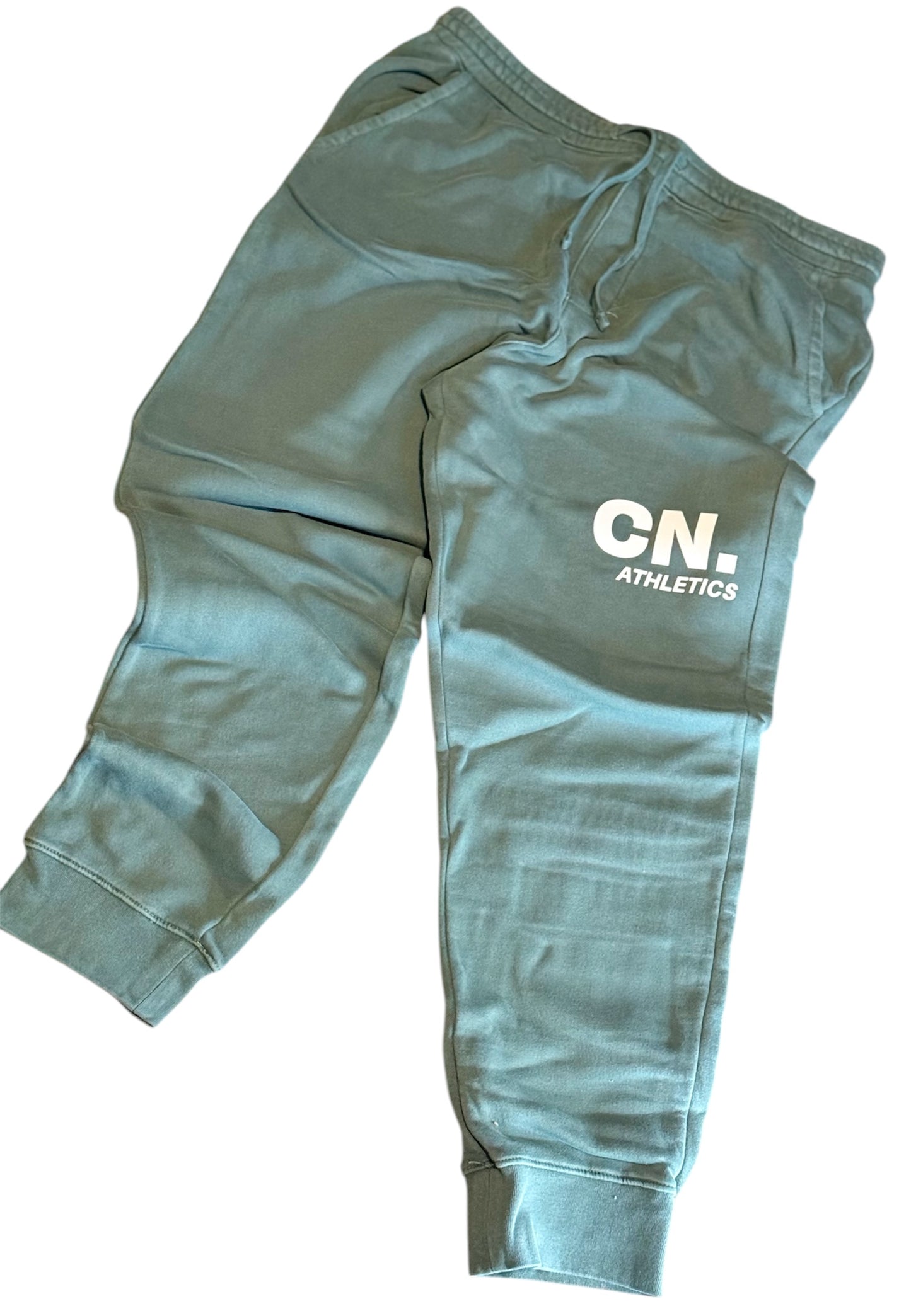 Forest green mid weight Christopher Nicole sweat pants