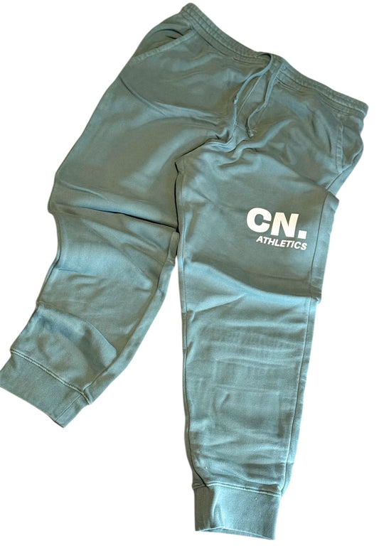 Forest green mid weight Christopher Nicole sweat pants